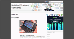 Desktop Screenshot of mobilez-window.blogspot.com