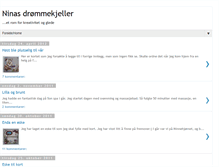 Tablet Screenshot of ninasdrommekjeller.blogspot.com