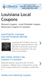 Mobile Screenshot of louisiana-local-coupons.blogspot.com