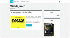 Desktop Screenshot of miradajoven.blogspot.com