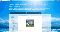 Desktop Screenshot of naplesfloridawaterfront.blogspot.com