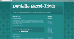 Desktop Screenshot of daniellelintz.blogspot.com