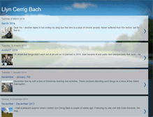 Tablet Screenshot of llyncerrigbach.blogspot.com