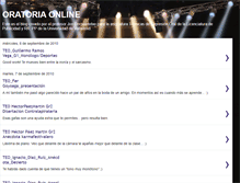 Tablet Screenshot of oratoriaonline.blogspot.com