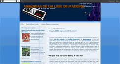 Desktop Screenshot of memoriasdeumlobodemadeira.blogspot.com