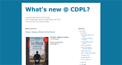 Desktop Screenshot of cdpl-news.blogspot.com