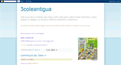 Desktop Screenshot of 3coleantigua.blogspot.com