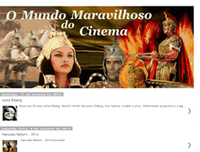 Tablet Screenshot of omundomaravilhosodocinema.blogspot.com