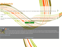 Tablet Screenshot of jumanjicyclingschedule.blogspot.com