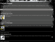 Tablet Screenshot of futurefutbol.blogspot.com