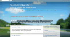 Desktop Screenshot of nashvillefloodhelp.blogspot.com