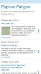 Mobile Screenshot of explorefatigue.blogspot.com