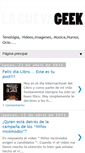 Mobile Screenshot of lacuevageek.blogspot.com