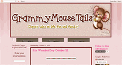 Desktop Screenshot of grammymousetails.blogspot.com