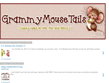 Tablet Screenshot of grammymousetails.blogspot.com