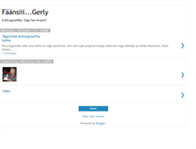 Tablet Screenshot of gerly-gerly.blogspot.com
