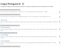 Tablet Screenshot of diariodeportugues2009.blogspot.com
