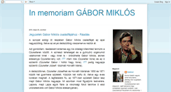 Desktop Screenshot of gabormiklos.blogspot.com