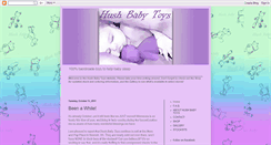 Desktop Screenshot of hushbabytoys.blogspot.com