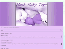 Tablet Screenshot of hushbabytoys.blogspot.com