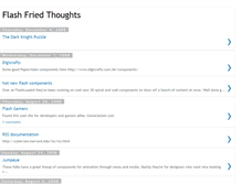 Tablet Screenshot of flashfriedthoughts.blogspot.com