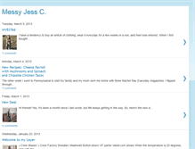 Tablet Screenshot of messyjessc.blogspot.com