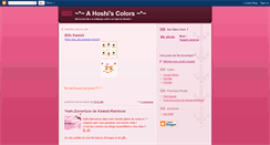 Desktop Screenshot of kawaii-rainbow.blogspot.com