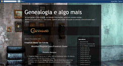 Desktop Screenshot of genealogiaealgomais.blogspot.com