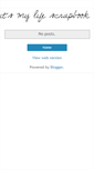 Mobile Screenshot of itsmylifescrapbook.blogspot.com