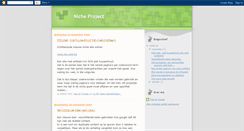 Desktop Screenshot of nicheproject.blogspot.com