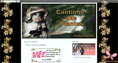 Desktop Screenshot of cantinhodasplantas.blogspot.com
