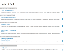 Tablet Screenshot of harishknaik.blogspot.com