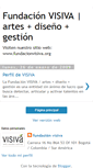 Mobile Screenshot of fundacionvisiva.blogspot.com