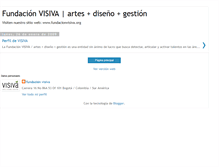 Tablet Screenshot of fundacionvisiva.blogspot.com