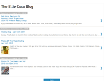 Tablet Screenshot of elliecocoblog.blogspot.com