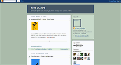 Desktop Screenshot of freeccmp3.blogspot.com