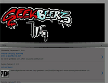 Tablet Screenshot of geekbeerz-tag.blogspot.com