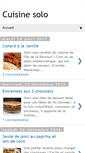 Mobile Screenshot of cuisinesolo.blogspot.com