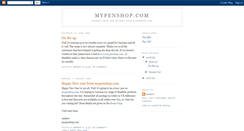 Desktop Screenshot of mypenshop.blogspot.com