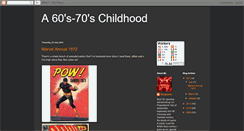 Desktop Screenshot of a60s-70schildhood.blogspot.com