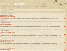 Tablet Screenshot of mind2beauty.blogspot.com