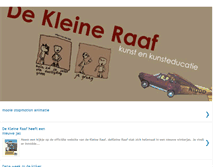 Tablet Screenshot of dekleineraaf.blogspot.com