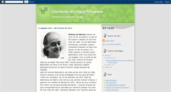Desktop Screenshot of literaturaslinguaportuguesa.blogspot.com
