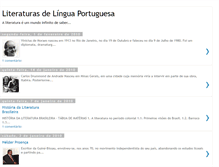 Tablet Screenshot of literaturaslinguaportuguesa.blogspot.com
