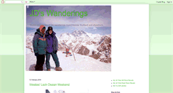 Desktop Screenshot of jdswanderings.blogspot.com