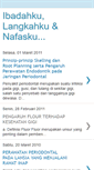 Mobile Screenshot of ibadahkulangkahkunafasku.blogspot.com