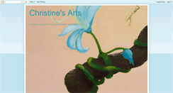 Desktop Screenshot of christinesarts.blogspot.com