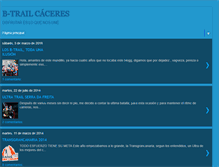 Tablet Screenshot of btrailcaceres.blogspot.com