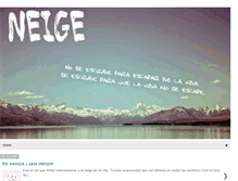 Tablet Screenshot of neige-bycibeles.blogspot.com