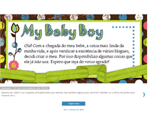 Tablet Screenshot of my-baby-boy-blog.blogspot.com